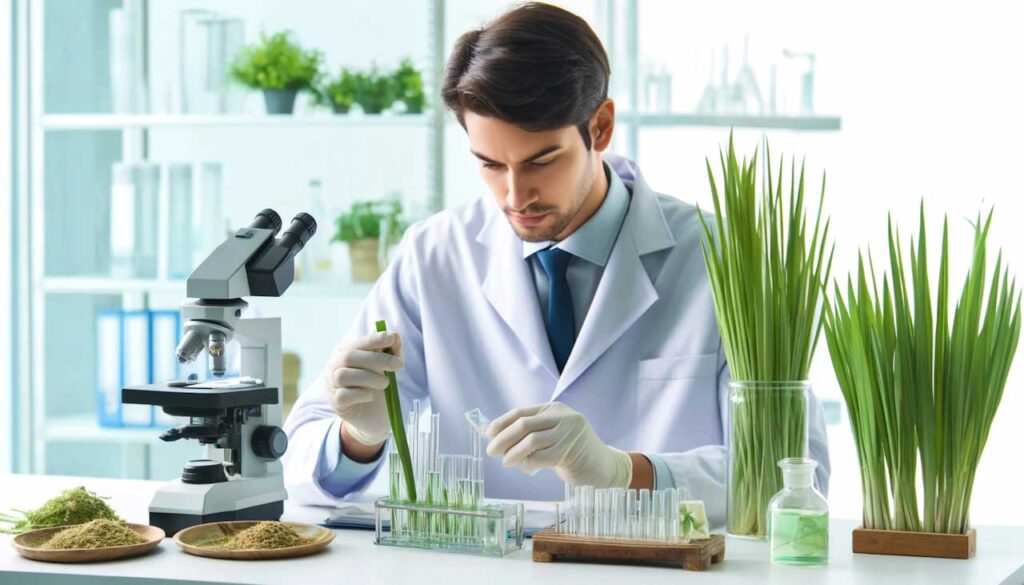 Scientific research on lemon grass
